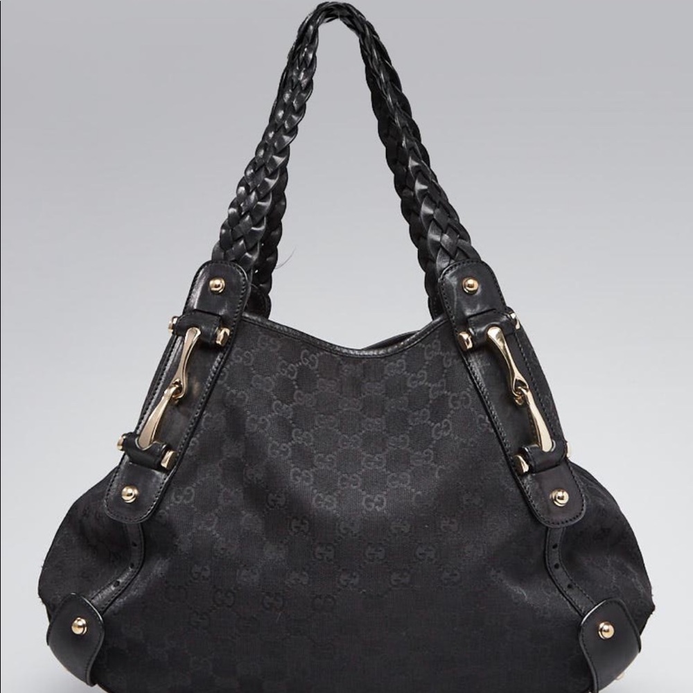 SOLD!  Authentic Gucci Pelham bag. Black. Excellent condition. Medium size.
